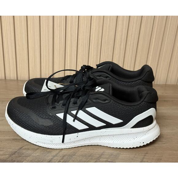 adidas Runfalcon 5 “Black White Speckled” Shoes Size Womens 8 / Mens 7
